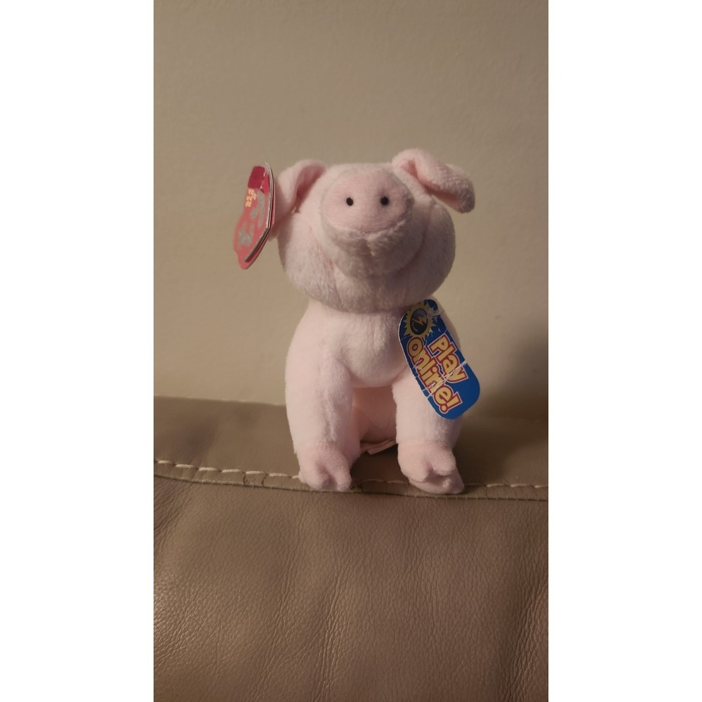 Ty Beanie Baby 2.0‎ - Sniffs the Pig Unused Code Retired 2008